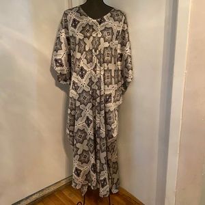 Vanity Fair kimono house coat size OS